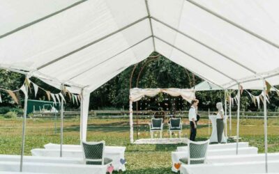 Tips for Planning an Outdoor Wedding Setup with a Tent